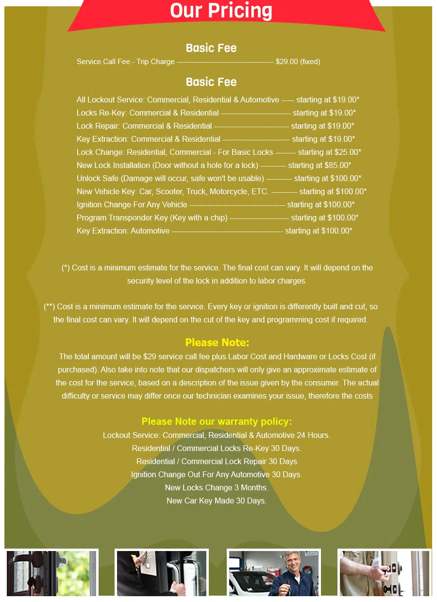 San Francisco Lock And Key San Francisco, CA 415-366-5860